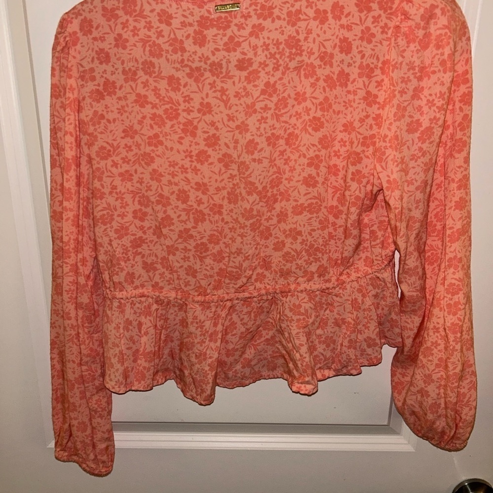 Billabong Coral Floral Blouse - Picture 4 of 5
